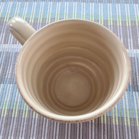 Two Jumbo Gibson Everyday Stoneware Mugs Coffee Cappuccino Latte Soup Cocoa - Picture 9 of 10